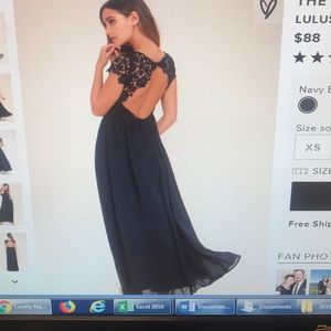 LuLu maxi dress